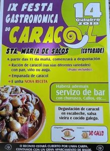 Festa gastronómica do Caracol - Cotobade